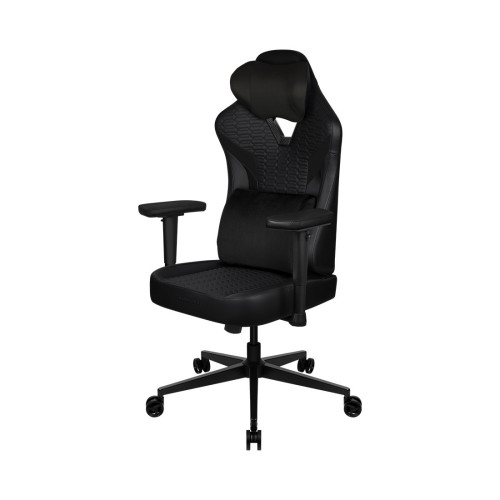 Игровое компьютерное кресло, ThunderX3, EAZE-Racer Black-V2, (Ш)70*(Г)50*(В)129(139) см, Чёрный