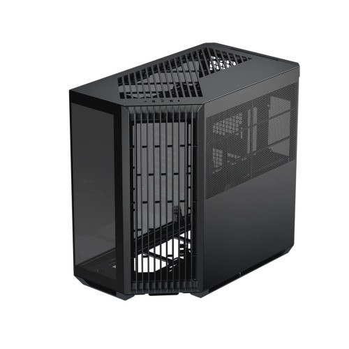 Компьютерный корпус, Aerocool, APNX V1 (V1-BK-v1), ATX/Micro ATX, USB 1*Type C/2*3.2, HD-Audio+Mic, Высота процессорного кулера до 170 мм, Длина VGA до 395мм, 2*3.5"/6*2.5", Толщина 0,8мм, 485.5x290x500мм, Без Б/П, Чёрный