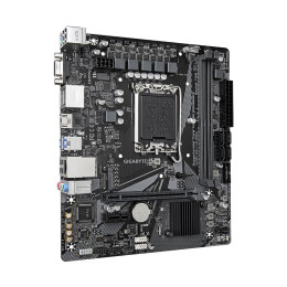 Материнская плата, Gigabyte, H610M S2H V3 DDR4 (4719331859732), LGA1700, iH610, 2xDDR4 3200/3000/2933/2400 MHz, 4xSATA3, 1xM.2 (PCI-E 3.0x4/x2), 1xD-Sub, 1xHDMI, 2xDP, 1xPCI-Ex16, 1xPCI-Ex1, mATX