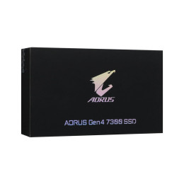 Твердотельный накопитель SSD, Gigabyte, AORUS 7300 AG4731TB N, 1TB, M.2 2280, PCI-E 4.0x4, NVMe 7300/6000 Мб/с w/o heat spreader