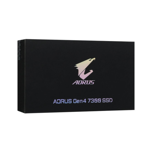 Твердотельный накопитель SSD, Gigabyte, AORUS 7300 AG4731TB N, 1TB, M.2 2280, PCI-E 4.0x4, NVMe 7300/6000 Мб/с w/o heat spreader