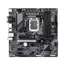 Материнская плата, Gigabyte, B760M DS3H GEN5 (4719331872793), LGA1700, iB760, 4xDDR5 4400/4800/5200/5600, 4xSATA3, 2xM.2 (PCI-E 4.0x4/x2), Raid, 1xD-Sub, 2хDP, 1xHDMI, 3xPCI-Ex16, mATX