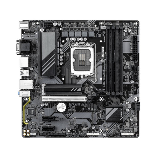 Материнская плата, Gigabyte, B760M DS3H GEN5 (4719331872793), LGA1700, iB760, 4xDDR5 4400/4800/5200/5600, 4xSATA3, 2xM.2 (PCI-E 4.0x4/x2), Raid, 1xD-Sub, 2хDP, 1xHDMI, 3xPCI-Ex16, mATX