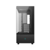 Компьютерный корпус, Deepcool, CH690 DIGITAL R-CH690-BKNNA0D-G-1, ATX/Micro ATX/Mini-ITX, USB 3.1*1/3.0*2, HD-Audio+Mic, Высота процессорного кулера до 182мм, Длина VGA до 450мм, 1*3.5"/2+1*2.5", Сталь 0,6, 481х240х516мм, Без Б/П, Чёрный