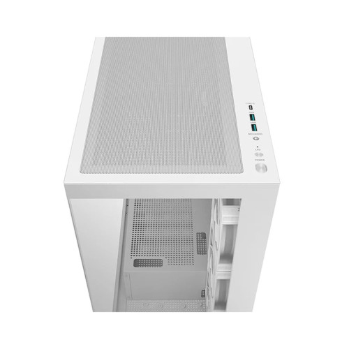 Компьютерный корпус, Deepcool, CG580 4F V2 WH R-CG580-WHADA4-G-2, ATX/Micro ATX/Mini-ITX, USB 3.1*1/3.0*2, HD-Audio, 4*120мм ARGB, Высота процессорного кулера до 176мм, Длина VGA до 410мм (до 262 мм с радиатором), 2*3.5"/2*2.5", Сталь 0,6, 437х235х501мм,