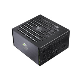 Блок питания, Gamemax, LION CORE 1200P, 2155-1200R0002, 1200W, Platinum, ATX3.1, APFC, 20+4 pin, 2*4+4pin, 8*Sata, 3*Molex, 4*PCI-E 6+2 pin, 1*PCI-E 12+4pin, Modular, Вентилятор 13,5см, 160*150*85 см, Черный