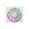 Блок питания, Gamemax, RGB PRO 1050G WH, 2109-1050B0047, 1050W, Gold, ATX3.1, APFC, 20+4 pin, 2*4+4pin, 10*Sata, 3*Molex, 4*PCI-E 6+2 pin, 1*PCI-E 12+4pin, Modular, Вентилятор 14см, 165*150*86 см, Белый