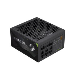 Блок питания, Gamemax, GM 800B, 2140-0800B0007, 800W, Bronze+, APFC, 20+4 pin, 1*4+4pin, 6*Sata, 2*Molex, 4*PCI-E 6+2 pin, Modular, Вентилятор 14см, 160*150*85 см, Черный