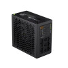 Блок питания, Gamemax, GM 600B, 2139-0600B0007, 600W, Bronze+, APFC, 20+4 pin, 1*4+4pin, 3*Sata, 2*Molex, 2*PCI-E 6+2 pin, Modular, Вентилятор 14см, 160*150*85 см, Черный