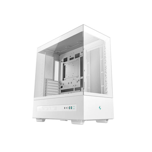 Компьютерный корпус, Deepcool, CH690 DIGITAL WH R-CH690-WHNNA0D-G-1, ATX/Micro ATX/Mini-ITX, USB 3.1*1/3.0*2, HD-Audio+Mic, Высота процессорного кулера до 182мм, Длина VGA до 450мм, 1*3.5"/2+1*2.5", Сталь 0,6, 481х240х516мм, Без Б/П, Белый