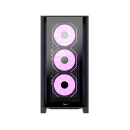 Компьютерный корпус, Formula V, Air Power G8 Cosmic Black, ATX/micro ATX/mini-ITX, USB Type C*1/3.0*2, HD-Audio, Кулер 5*120мм ARPW, Высота процессорного кулера до 178мм, Длина VGA до 420мм, 1*3.5