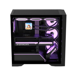 Компьютерный корпус, Formula V, Air Power G8 Cosmic Black, ATX/micro ATX/mini-ITX, USB Type C*1/3.0*2, HD-Audio, Кулер 5*120мм ARPW, Высота процессорного кулера до 178мм, Длина VGA до 420мм, 1*3.5