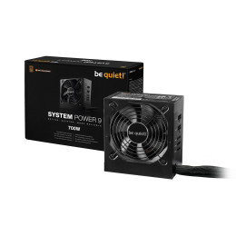Блок питания, Bequiet!, System Power 9 700W CM, BN303, 700W, 80 PLUS Bronze, ATX, 20+4-pin, P4+4, 4xPCI-E 6+2-pin, 2xPATA 4-pin, 10xSATA 15-pin, FDD, кабель питания, черный