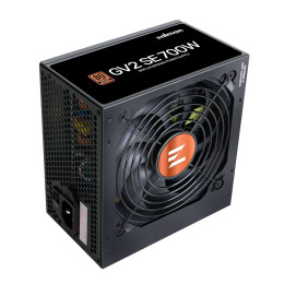 Блок питания, Zalman, ZM700-GV2SE, 700W, Bronze, APFC, 20+4 pin, 2*4+4pin, 6*Sata, 4*Molex, 4*PCI-E 6+2 pin, Вентилятор 12см, 150*140*86 мм, Черный