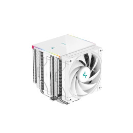 Кулер для процессора, Deepcool, AK620 DIGITAL SE WH R-AK620-WHADMN-GJD, Intel 1851/1700/1200/115х и AMD AM5/AM4, 260W, 2*120мм, 500-1850±10%/об/м, 68.99 CFM, 28 dB(A), 4pin, 129х138х161мм, Белый