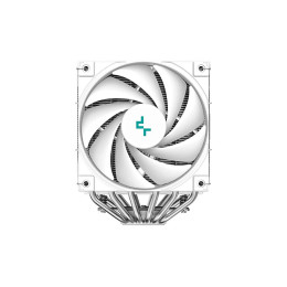 Кулер для процессора, Deepcool, AK620 DIGITAL SE WH R-AK620-WHADMN-GJD, Intel 1851/1700/1200/115х и AMD AM5/AM4, 260W, 2*120мм, 500-1850±10%/об/м, 68.99 CFM, 28 dB(A), 4pin, 129х138х161мм, Белый