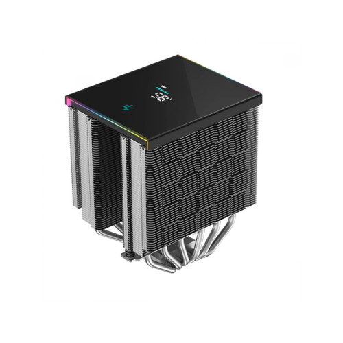 Кулер для процессора, Deepcool, AK620 DIGITAL SE R-AK620-BKADMN-GJD, Intel 1851/1700/1200/115х и AMD AM5/AM4, 260W, 2*120мм, 500-1850±10%/об/м, 68.99 CFM, 28 dB(A), 4pin, 129х138х161мм, Черный