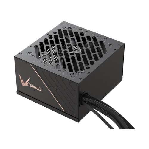Блок питания, Formula V, FV-850BD, 850W, ATX 3.1, Bronze, APFC, 20+4 pin, 4+4pin, 5*Sata, 3*Molex, PCI-E 6+2 pin, 1*(16Pin)12VHPWR, Вентилятор 12см, Кабель питания, Чёрный