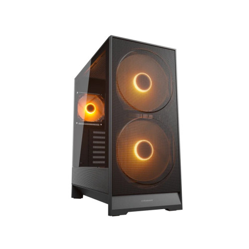 Компьютерный корпус, Cougar, Airface 180, ATX/Micro ATX/Mini ITX/CEB, USB 3.0*2/Type-C, 4 Pole Headset Audio, RGB button, Кулер 2*18см RGB/1*12см ARGB PWN, Высота процессорного кулера до 170 мм, Длина VGA до 340мм, 2*3.5"/1+1*2.5", Толщина 0,6мм, 483x220x