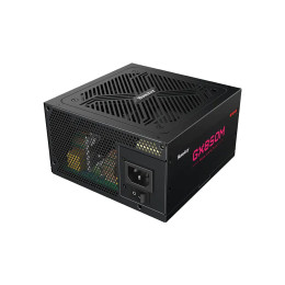 Блок питания, Huntkey, GX850M, 850W, ATX 3.1, Gold, APFC, 20+4 pin, 2*4+4pin, 4*Sata, 3*Molex, 2*PCI-E 6+2 pin, 1*12V-2X6, Модульный, Вентилятор 12см, Кабель питания, Чёрный