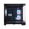 Компьютерный корпус, 1STPLAYER, UV5 BK, UV5-BK-2FC7R-1FC7, M-ATX / ITX, 1*3.5"/2*2.5", Кулер 3*12см, Высота кулера до 157 мм, Длина VGA до 330 мм, 280385377 мм, Без Б/П, Черный