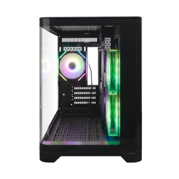 Компьютерный корпус, 1STPLAYER, UV5 WH, UV5-WH-2FC7R-W-1FC7-W, M-ATX / ITX, 1*3.5