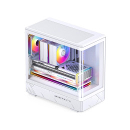 Компьютерный корпус, Jonsbo, D200 White, D200 White, Micro-ATX / Mini-ITX, 1*3.5