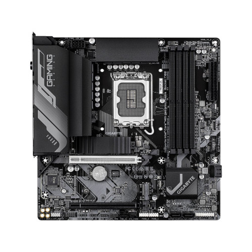 Материнская плата, Gigabyte, B760M GAMING X WIFI6E GEN5 (4719331872953), LGA1700, iB760, 4xDDR5 4400/4800/5200/5600/7600(OC), 4xSATA3, Raid, 2xM.2 (PCI-E 4.0x4/x2), 1хDP, 1xHDMI, 2xPCI-Ex16, WiFi, mATX