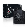 Блок питания, 1STPLAYER, SFX, SFX-PLT-850-WH-EU, 850W, SFX, APFC, GOLD, 20+4pin, 4+4pin, 8*Sata, 4*Molex, 2*PCI-E 6+2pin, 1*(16pin)12VHPWR, Modular, Вентилятор 8см, 100х125х63.5мм, Белый