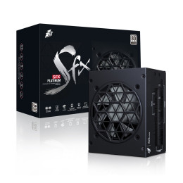 Блок питания, 1STPLAYER, SFX, SFX-PLT-850-WH-EU, 850W, SFX, APFC, GOLD, 20+4pin, 4+4pin, 8*Sata, 4*Molex, 2*PCI-E 6+2pin, 1*(16pin)12VHPWR, Modular, Вентилятор 8см, 100х125х63.5мм, Белый