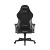 Игровое компьютерное кресло, DX Racer, GC/LPF24FBC/NG, Prince series, Грузоподъемность 90 кг, Ткань FBC, Вид наполнителя: губчатая пена высокой плотности (54 кг/м), Металлическая основа кресла, Механизм качания: топ-ган, Прорезиненные колеса в комплектаци