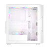 Компьютерный корпус, 1STPLAYER, T7 P WH, T7-P-WH-4F7-W, ATX / M-ATX / ITX, 1*3.5"/3*2.5", Кулер 4*12см, Высота кулера до 185 мм, Длина VGA до 340 мм, 235410440 мм, Без Б/П, Белый