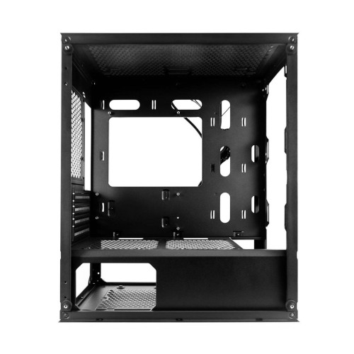 Компьютерный корпус, 1STPLAYER, X4 M BK, X4-M-BK-2F7-14-1F7, M-ATX / ITX, 2*3.5"/2*2.5", Кулер 1*12,2*14 см, Высота кулера до 160 мм, Длина VGA до 330 мм, 210375423 мм, Без Б/П, Черный