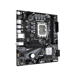 Материнская плата, Gigabyte, B760M H V2 (4719331878054), LGA1700, iB760, 2xDDR5 4000/4800/8000(OC), 4xSATA3, 1xM.2 (PCI-E 4.0x4/x2), Raid, 1хDP, 1xHDMI, 1xPCI-Ex16, 1xPCI-Ex1, mATX