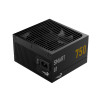 Блок питания, Aerocool, SMART G1, 750W, ATX 3.1, Gold, APFC, 20+4pin, 2*4+4pin, 8*Sata, 2*Molex, 3*PCI-E 6+2pin, 12V-2X6, Вентилятор 13,5 см, Кабель питания, Чёрный