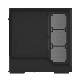 Компьютерный корпус, Aerocool, D520A-BK-v1, ATX/Micro ATX, USB 1*Type C/2*3.0, HD-Audio+Mic, Кулер 4*12 см APNX ARGB, Высота процессорного кулера до 180 мм, Длина VGA до 400мм, 1*3.5