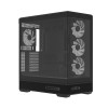 Компьютерный корпус, Aerocool, P500B Digi-BK-v1, ATX/Micro ATX, USB 2*3.0/2.0, HD-Audio+Mic, USB 1*Type C/2*3.0, Высота процессорного кулера до 170 мм, Длина VGA до 425мм, 2*3.5"/3*2.5", Толщина 0,6-0,8мм, 445x235x500мм, Без Б/П, Чёрный