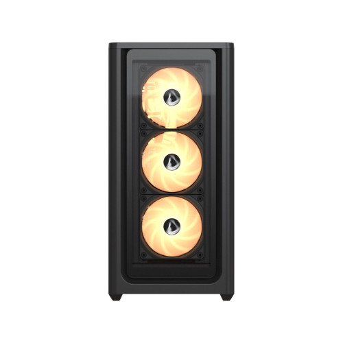 Компьютерный корпус, Formula V, Air Power G9 DUO PA Black, EATX/ATX/micro ATX/mini-ITX, USB Type C*1/3.0*2, HD-Audio, Кулер 4*120мм ARGB, Высота процессорного кулера до 182мм, Длина VGA до 420мм, 1*3.5"/1*2.5", Толщина 0,7мм, 480x235x484мм, Без Б/П, Чёрны