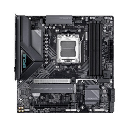 Материнская плата, Gigabyte, B850M EAGLE WIFI6E (4719331871826), AM5, B850, 4xDDR5 4400/4800/5200/8200(OC), 4xSATA3, 2xM.2 (1*PCIe 5.0 x4/x2, 1*PCIe 4.0 x4/x2), RAID, 1xHDMI, 2хDP, 2xPCI-Ex16, WiFi, mATX