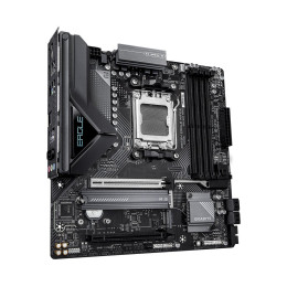 Материнская плата, Gigabyte, B850M EAGLE WIFI6E (4719331871826), AM5, B850, 4xDDR5 4400/4800/5200/8200(OC), 4xSATA3, 2xM.2 (1*PCIe 5.0 x4/x2, 1*PCIe 4.0 x4/x2), RAID, 1xHDMI, 2хDP, 2xPCI-Ex16, WiFi, mATX
