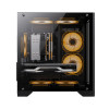 Компьютерный корпус, Gamemax, 9101-0000R0222, Infinity Mini 3 ARGB Fans, M-ATX, USB 3.0*1/ USB 2.0*2, HD Audio, Кулер ARGB 3*120mm, Высота процессорного кулера 155мм, Длина VGA 330мм, Количество отсеков 1*3,5" / 2*2,5", Сталь/Закаленное стекло, 358х275х37