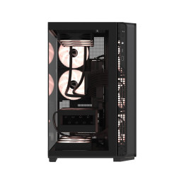 Компьютерный корпус, Formula V, Crystal Z7 PA Black, EATX/ATX/micro ATX, USB Type C/3.0*1, HD-Audio, Кулер 5*120 мм ARGB, Высота процессорного кулера до 175мм, Длина VGA до 435мм, 3*3.5