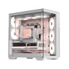 Компьютерный корпус, Formula V, Crystal Z7 PA White, EATX/ATX/micro ATX, USB Type C/3.0*1, HD-Audio, Кулер 5*120 мм ARGB, Высота процессорного кулера до 175мм, Длина VGA до 435мм, 3*3.5"/1*2.5", Толщина 0,7мм, 453.6x290x457.7мм, Без Б/П, Белый