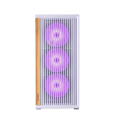 Компьютерный корпус, 1STPLAYER, WD7 White, WD7-WH-4FA7-W-2FA7R-W, ATX/Micro-ATX, 2*3.5"/2*2.5", Высота кулера до 165 мм, Длина VGA до 315 мм, 365210452 мм, Без Б/П, Черный
