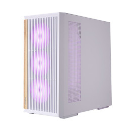 Компьютерный корпус, 1STPLAYER, WD7 White, WD7-WH-4FA7-W-2FA7R-W, ATX/Micro-ATX, 2*3.5