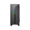 Компьютерный корпус, Gamemax, NOVA N6, 1108-5966R0012, ATX/MATX/ITX, 2*3.5"/2*2.5", Высота кулера до 156 мм, Длина VGA до 360 мм, 430x200x437 мм, Без Б/П, Черный