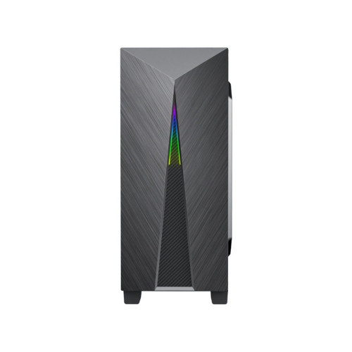 Компьютерный корпус, Gamemax, NOVA N6, 1108-5966R0012, ATX/MATX/ITX, 2*3.5"/2*2.5", Высота кулера до 156 мм, Длина VGA до 360 мм, 430x200x437 мм, Без Б/П, Черный