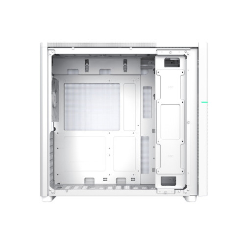 Компьютерный корпус, Gamemax, P31 WH, 1125-2003R0003, ATX/MATX/ITX, 1*3.5"/3*2.5", Высота кулера до 168 мм, Длина VGA до 355 мм, 436.5x204x403 мм, Без Б/П, Белый