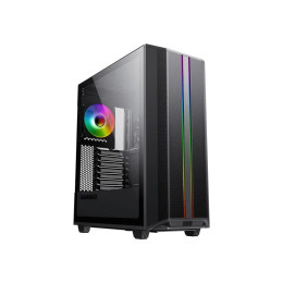 Компьютерный корпус, Gamemax, Precision 2 Black, 1128-8008R0017, ATX/MATX/ITX, 2*3.5