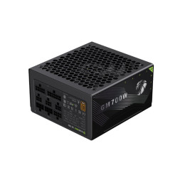 Блок питания, Gamemax, GM 700B, 2140-0700B0007, 700W, ATX, ATX, Вентилятор 14см, 20+4 pin, 4*PCI-E 6+2 pin, 7*SATA, 2*Molex, 16*4+4 pin, 150x160x86 мм, Чёрный